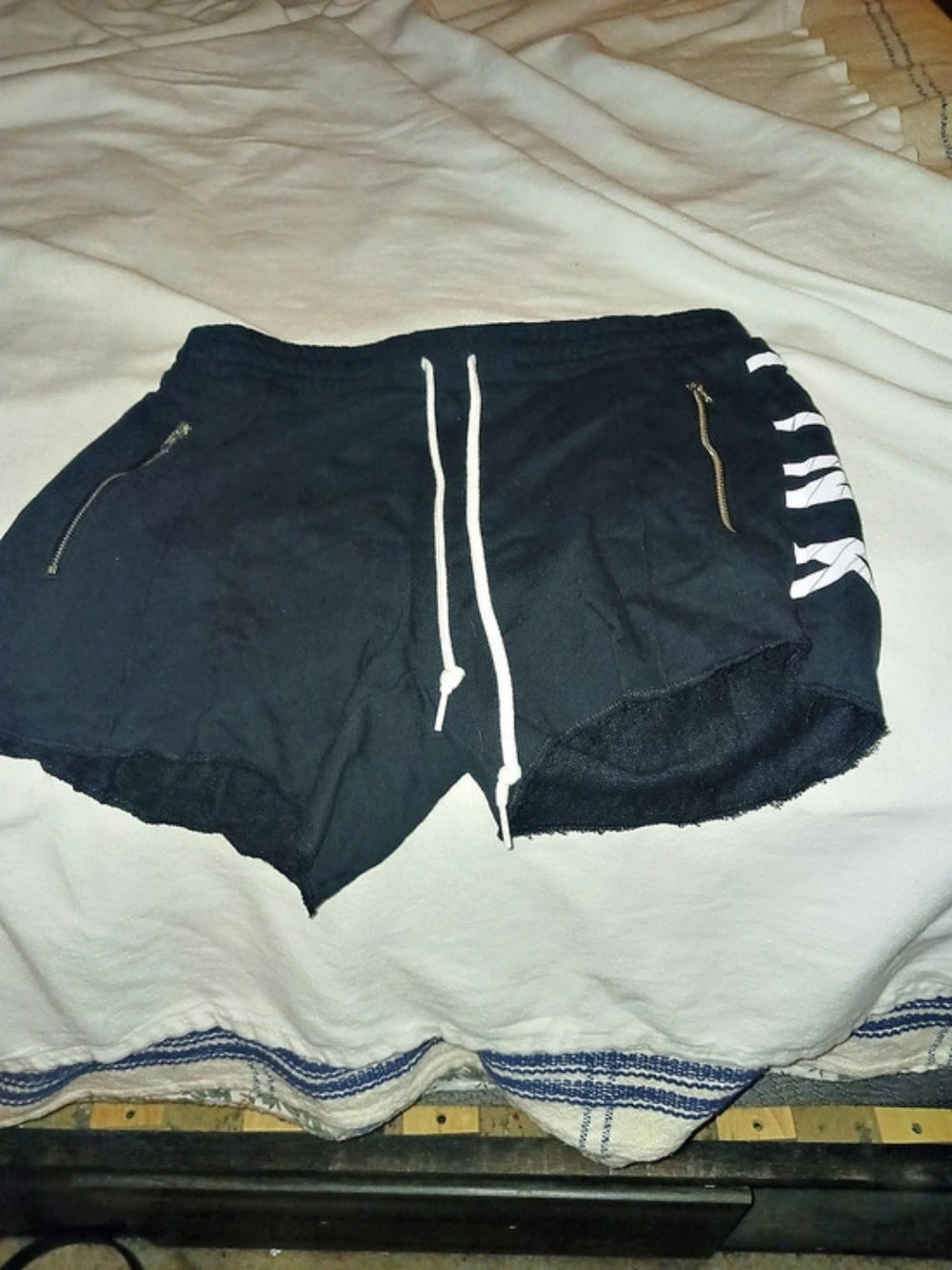 PINK Black Athletic Shorts Size Medium